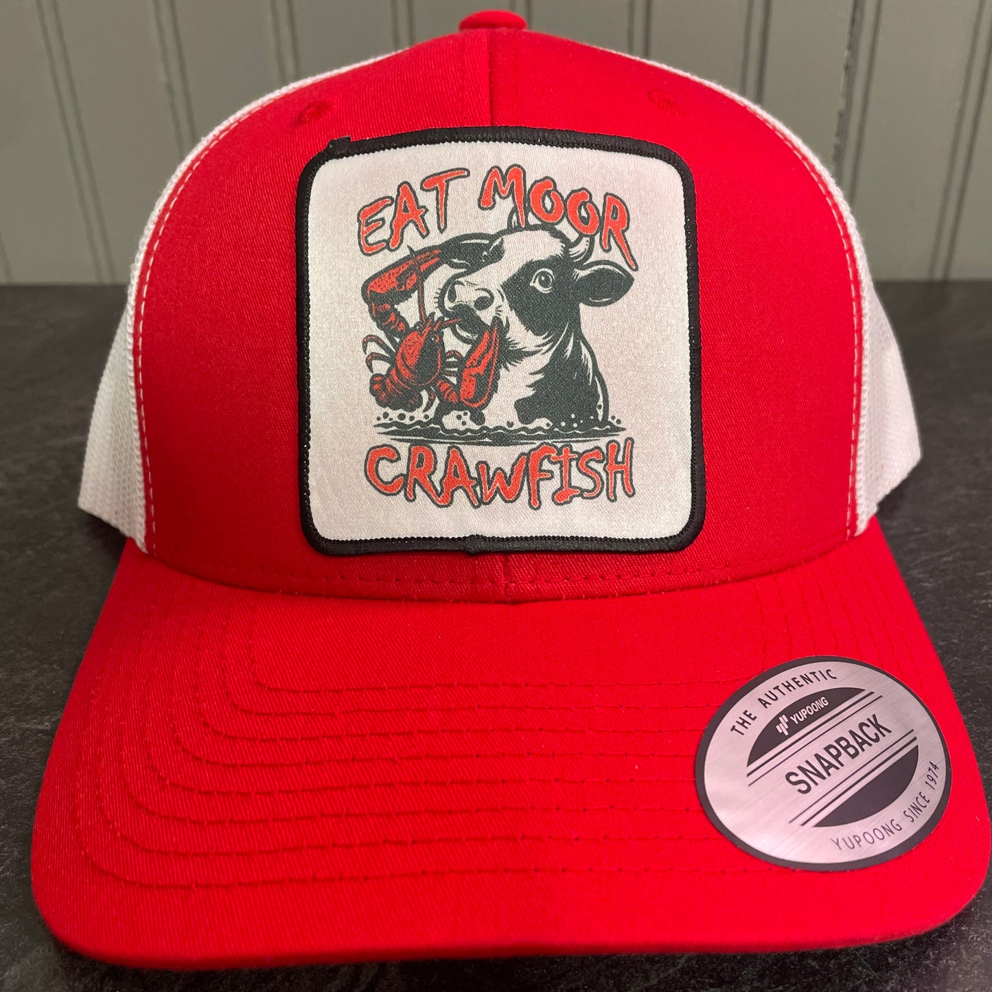 Eat Moor Crawfish Trucker Cap