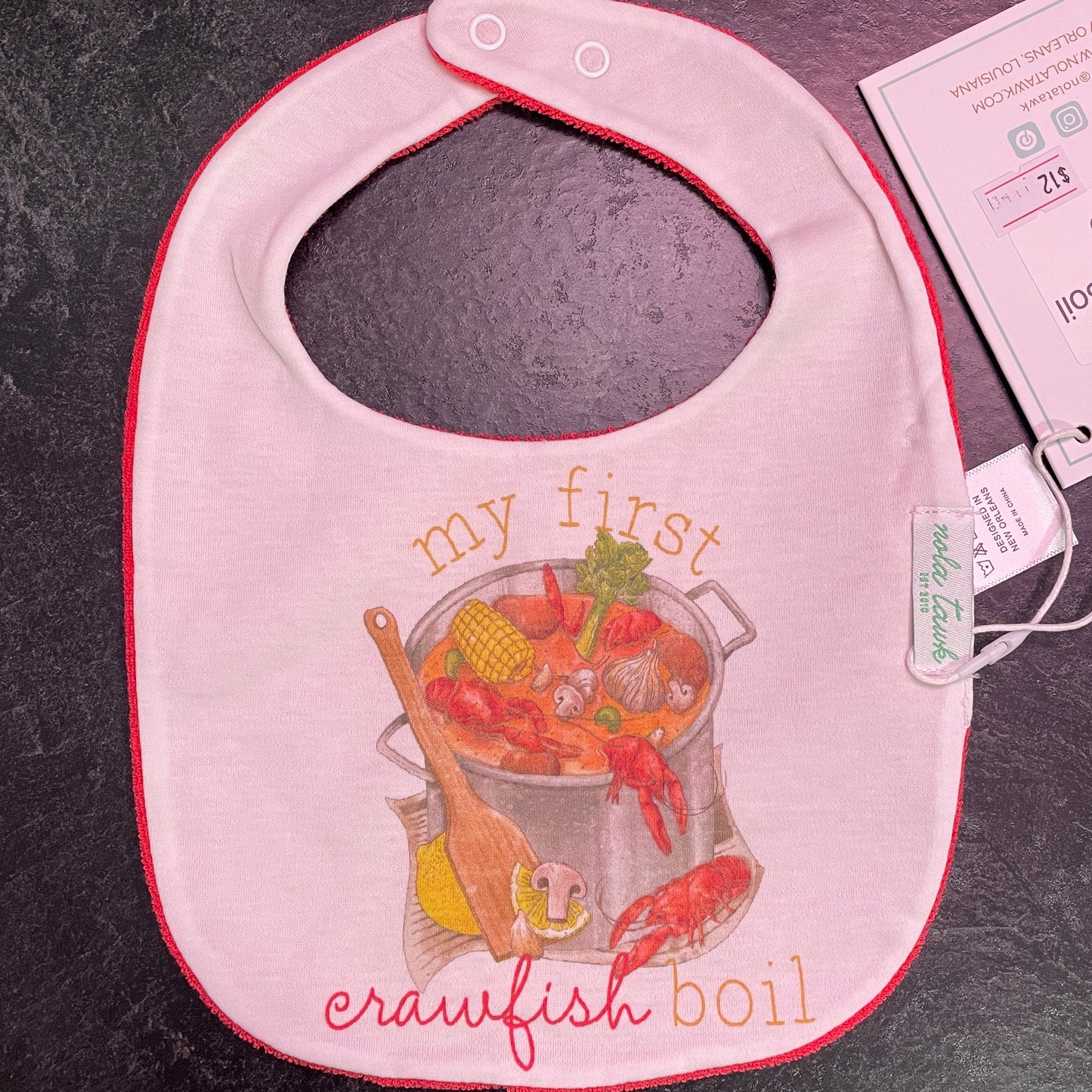 Nola Tawk Baby Bib