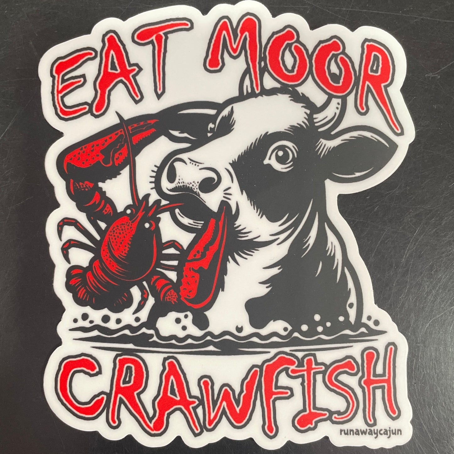 Eat Moor Crawfish Sticker