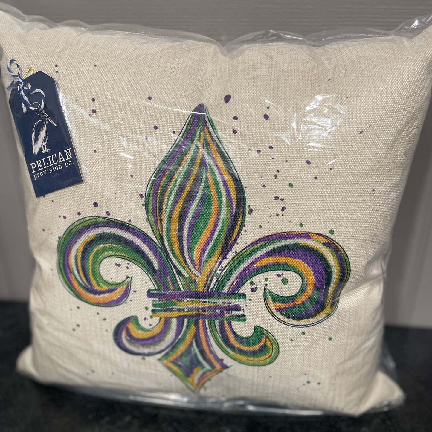 Pelican Provision Co. Mardi Gras Pillows