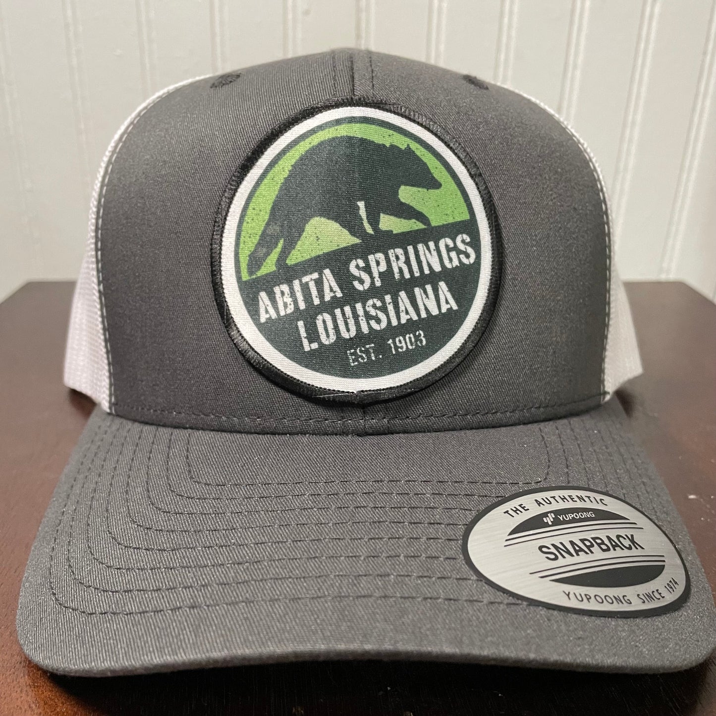 Abita Springs LA Raccoon Trucker Cap
