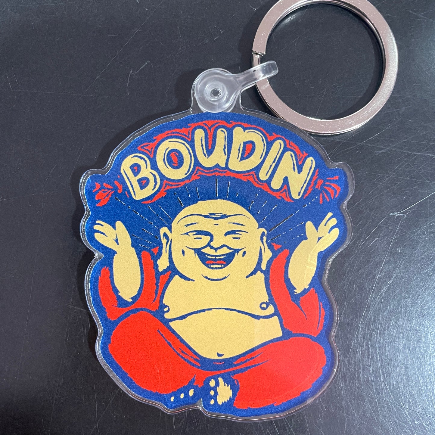 Buddha Boudin Keychain