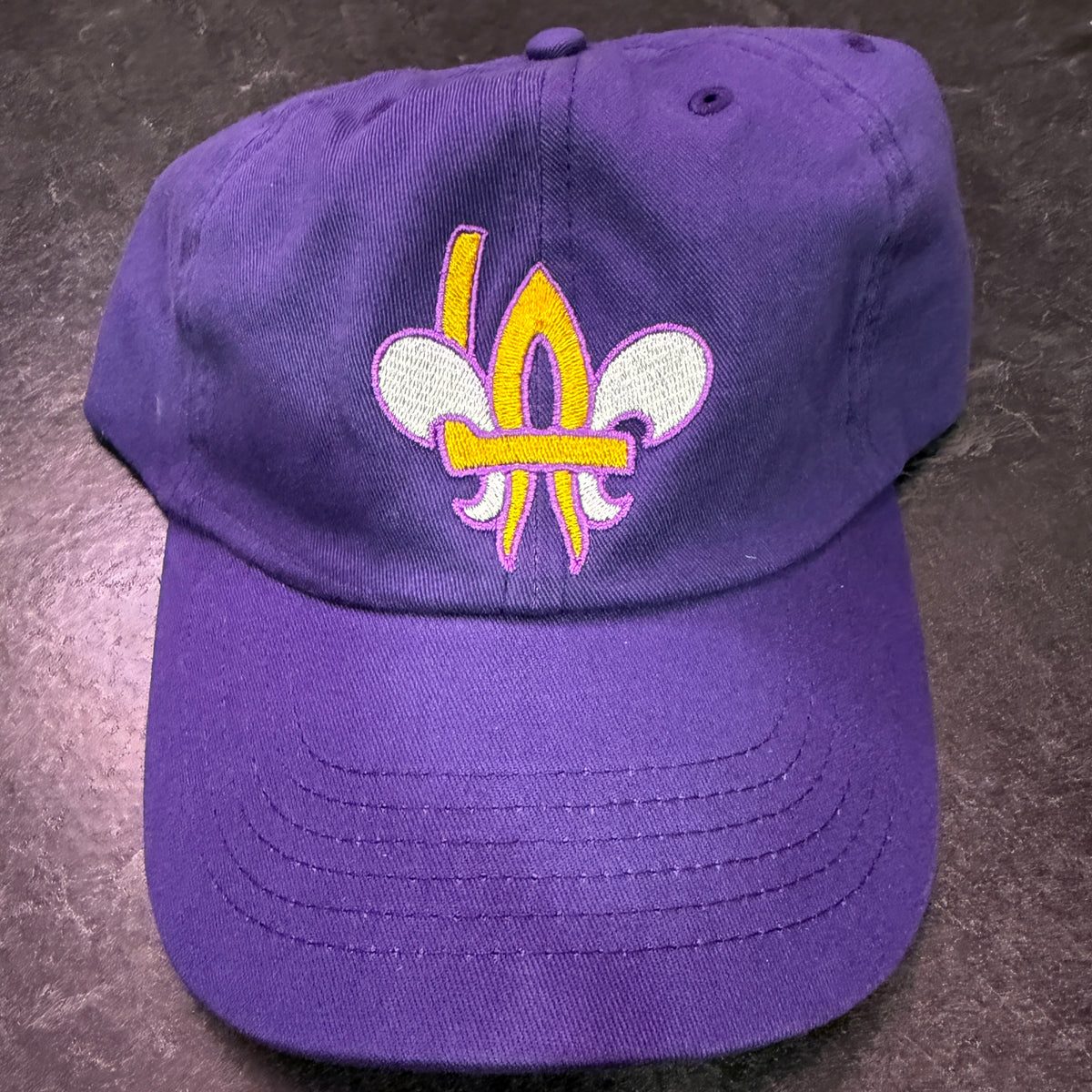 Fleur De Lis Emblem Hat