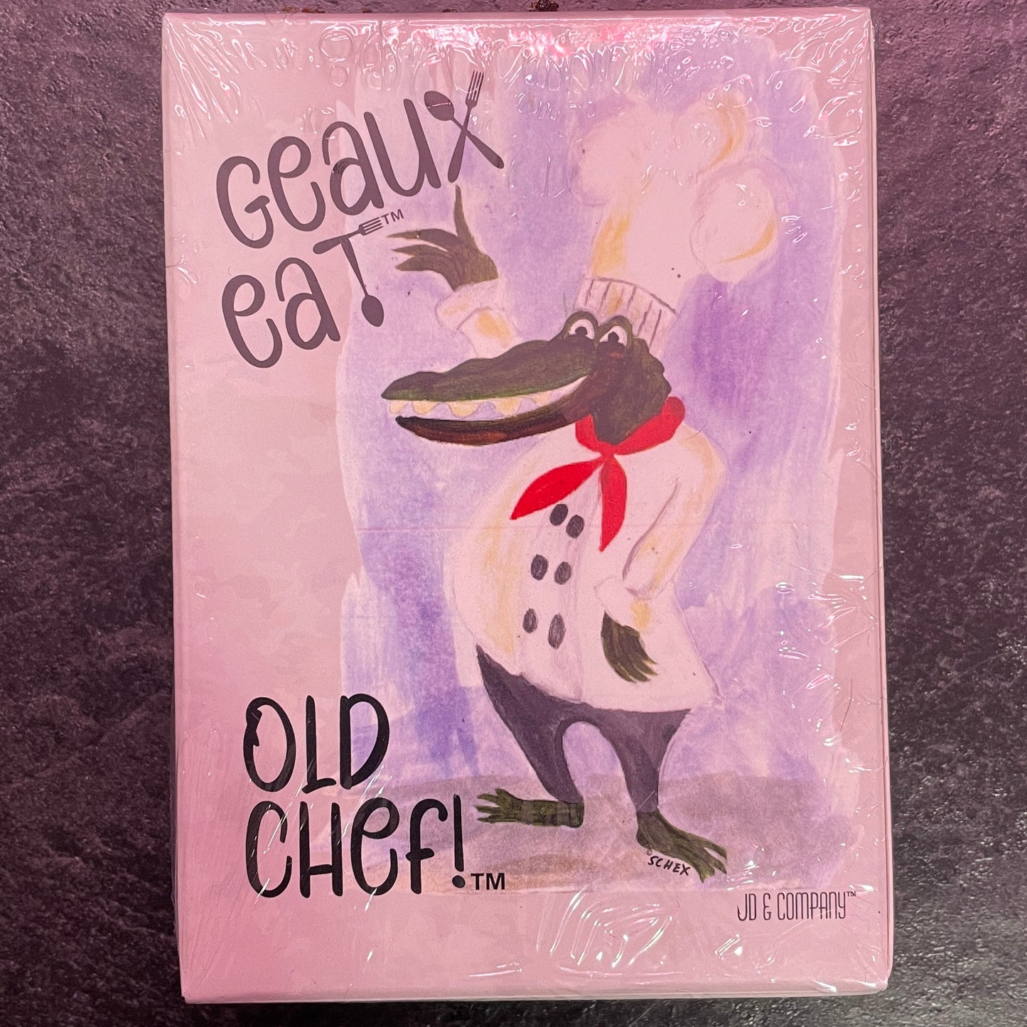 Geaux Eat-Old Chef Card Game