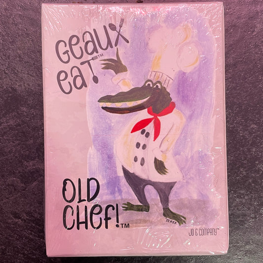 Geaux Eat-Old Chef Card Game