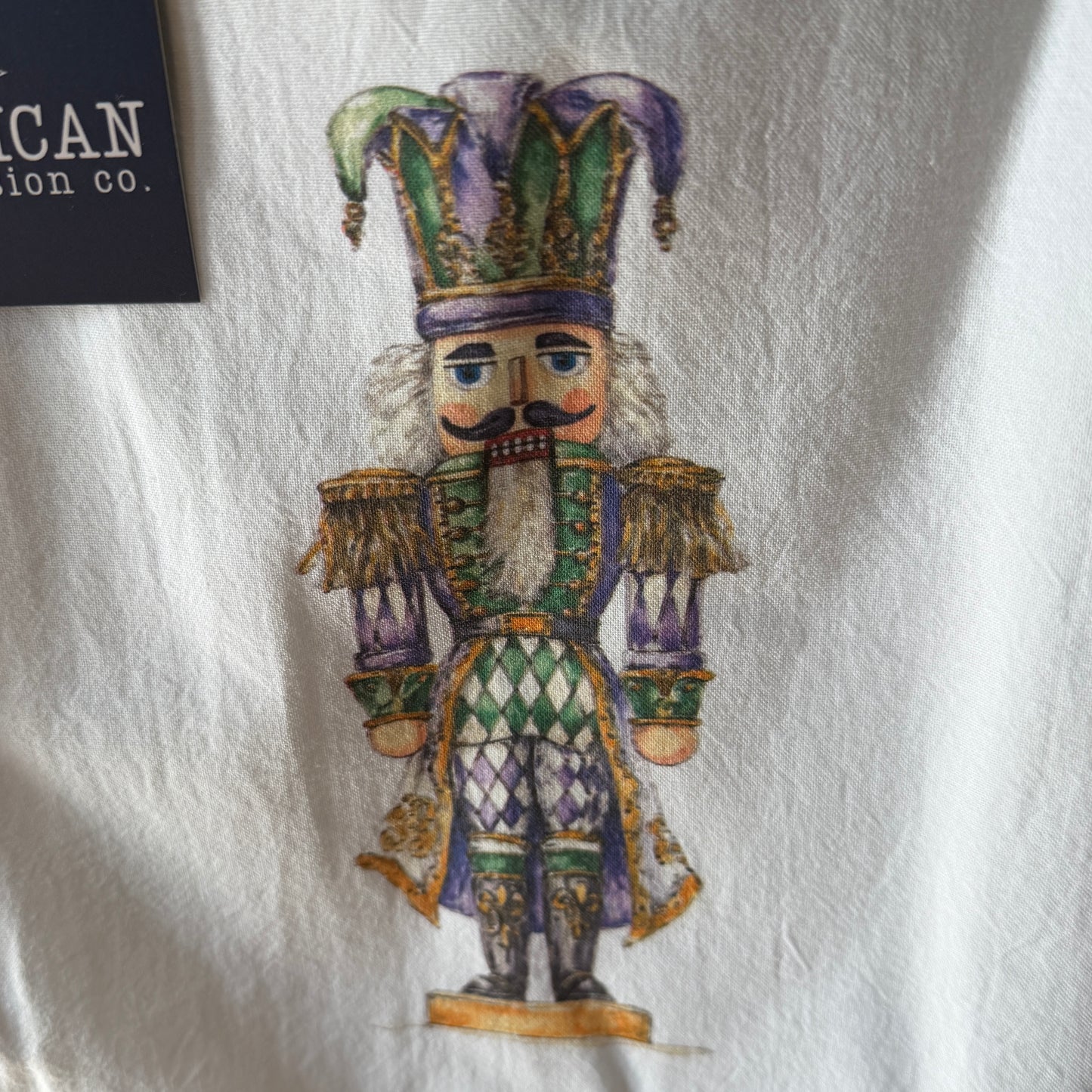 Pelican Provision Co. Mardi Gras Kitchen Towels