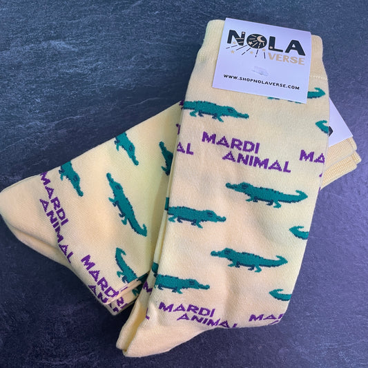 Mardi Animal Socks