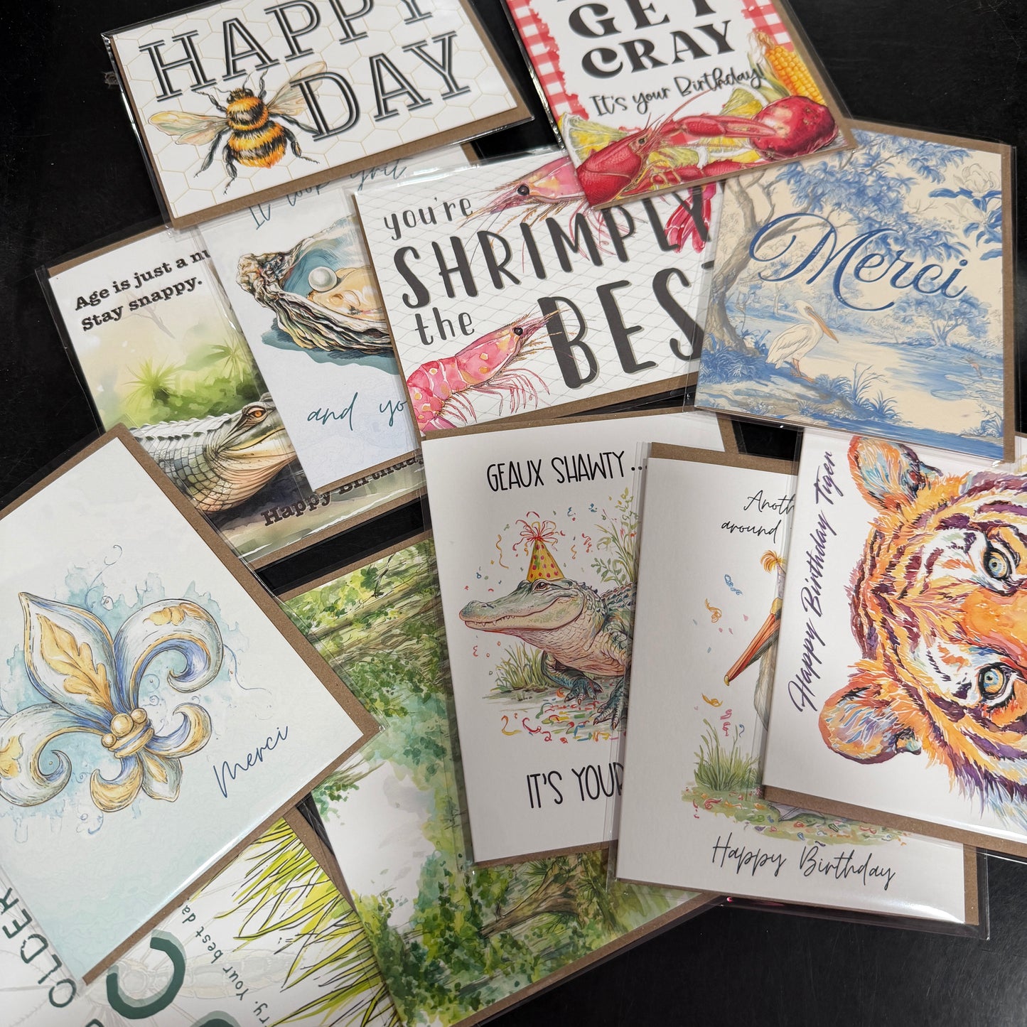 Cajun Greeting Cards