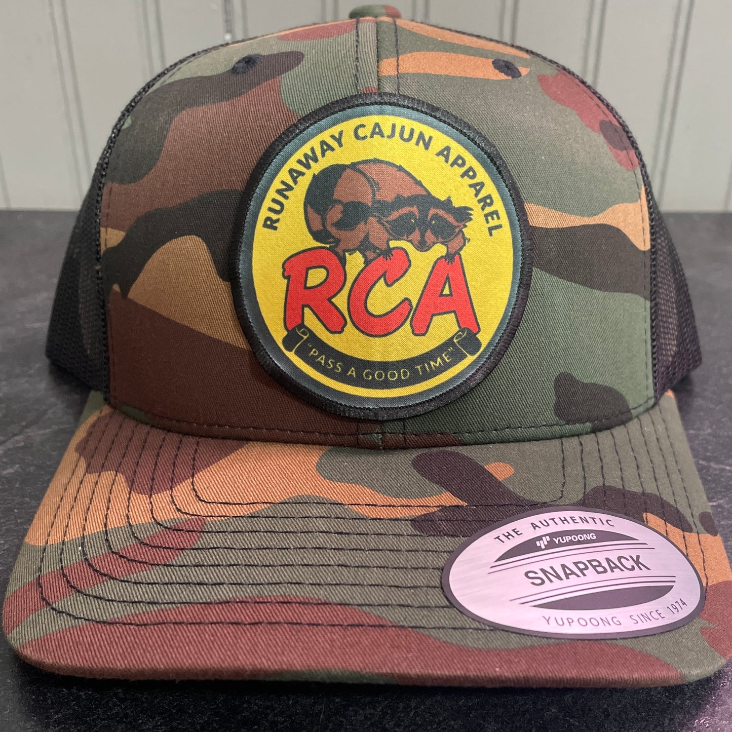 Runaway Cajun Apparel RCA Trucker Cap