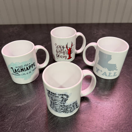 Cajun Ceramic Mugs