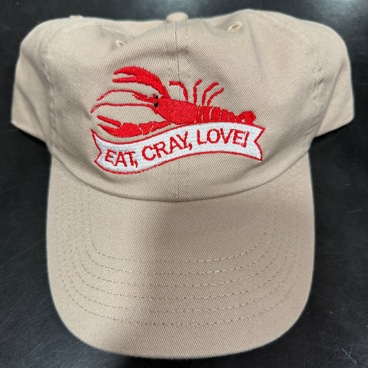 Eat, Cray, Love Dad Hat
