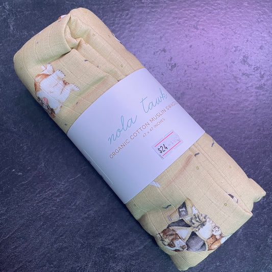 Organic Muslin Swaddle Blanket