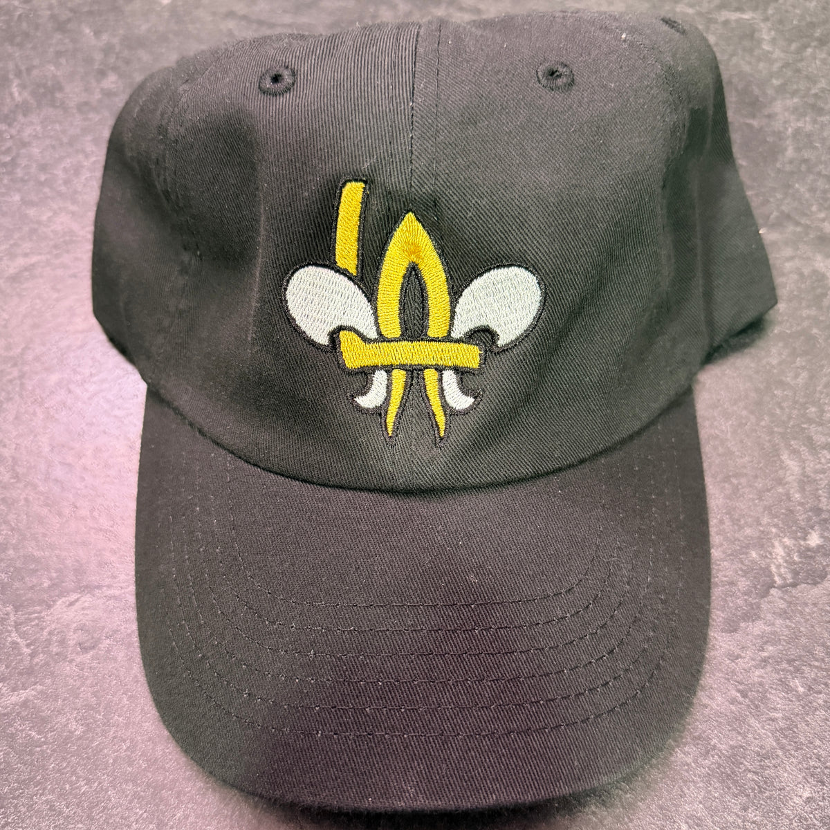 Fleur De Lis Emblem Hat