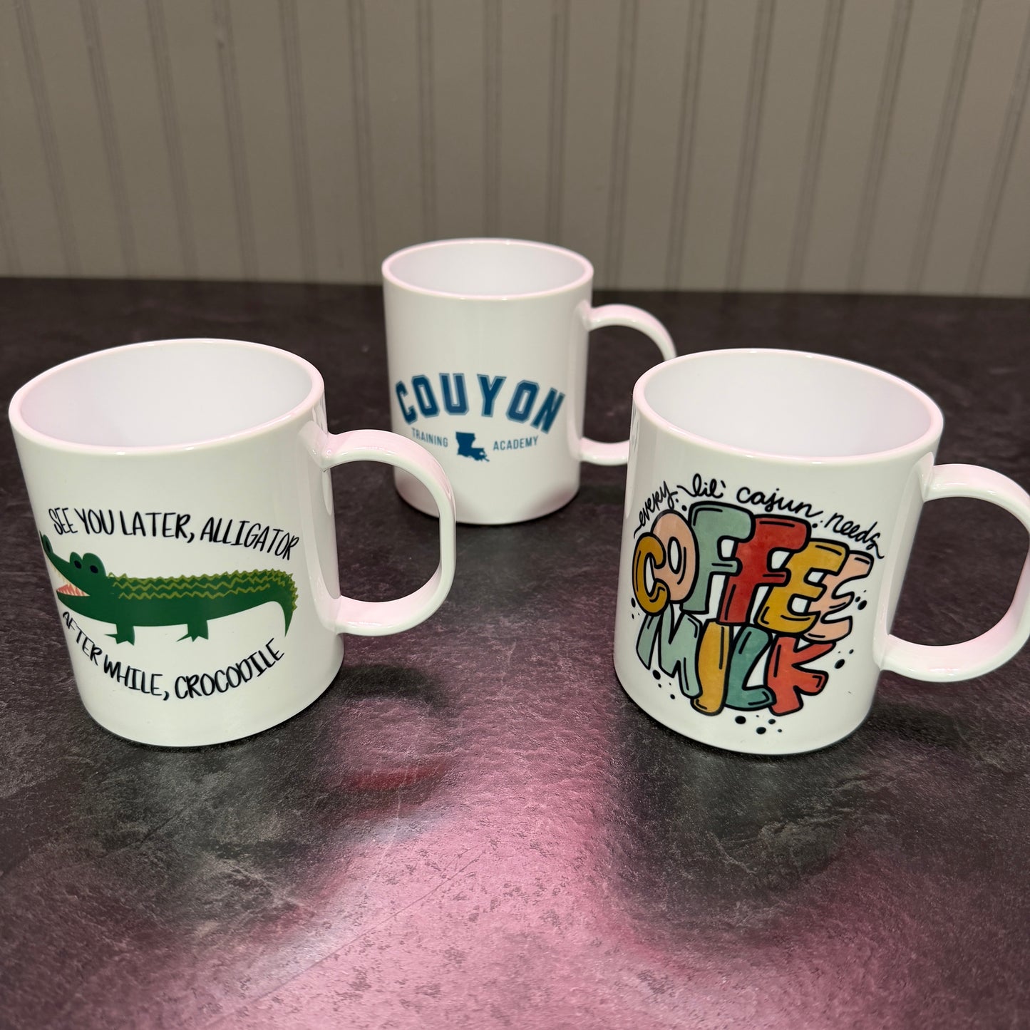 Cajun Shatterproof Kid Mugs