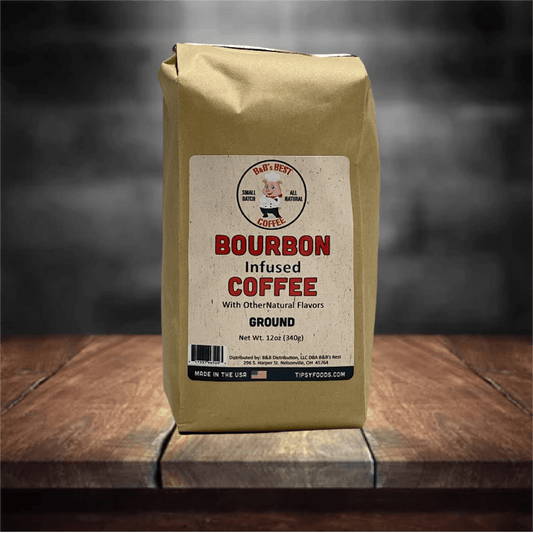 Bourbon Infused Coffee Ground