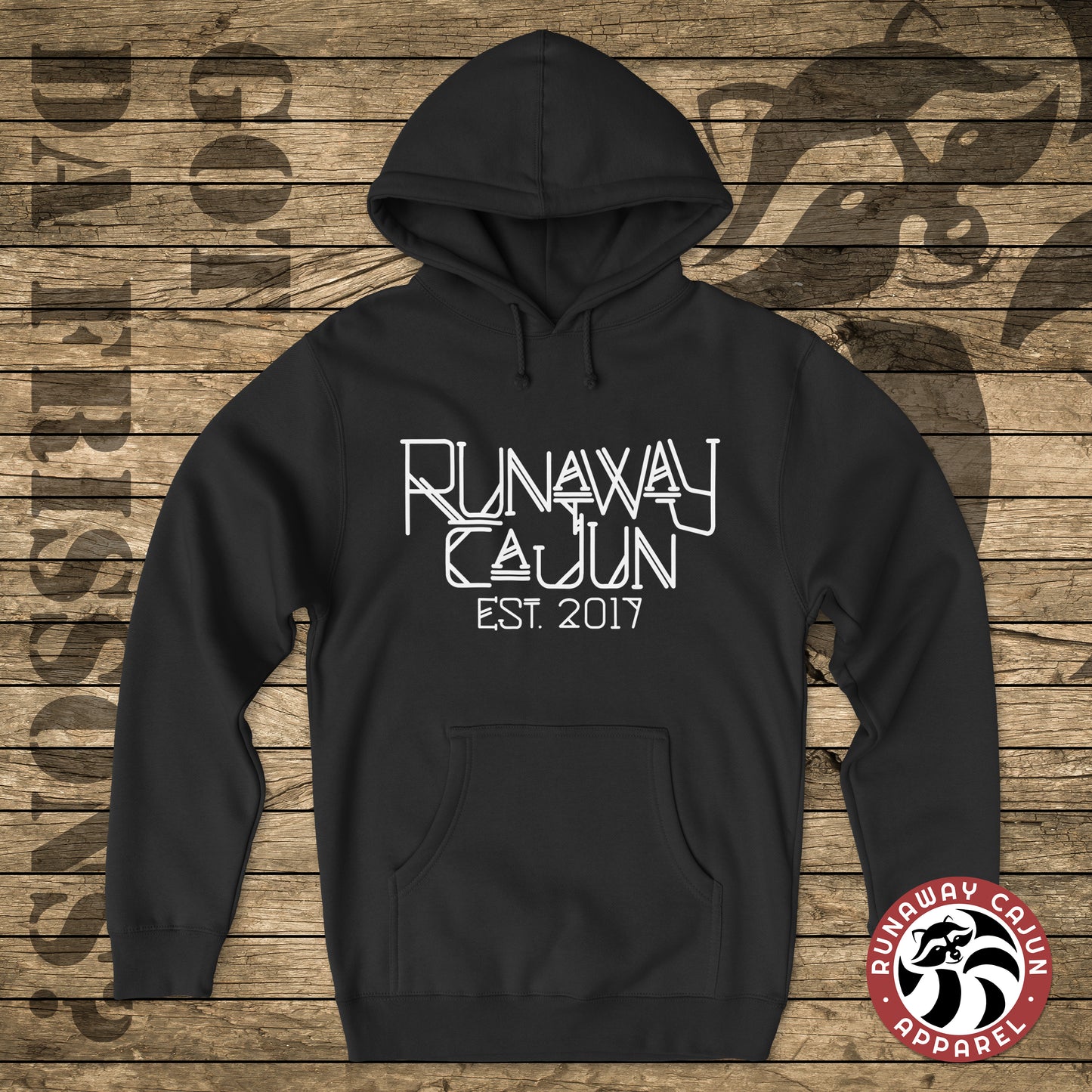 Runaway Cajun Cryptid Hoodies