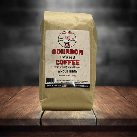 Bourbon Infused Whole Bean Coffee